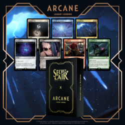 Magic: The Gathering Secret Lair - Non-Foil Edition - Arcane League of Legends - Image 1