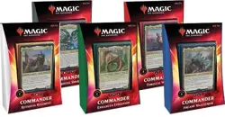 MTG Ikoria Commander Decks Factory Sealed Case - Set of 5 - Image 1