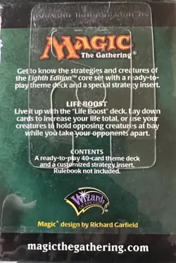 MTG MAGIC THE GATHERING CORE SET LIFE BOOST DECK NEW AND SEALED - Image 2