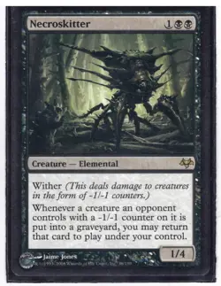 Magic: The Gathering MTG Necroskitter Elemental Creature Eventide - Near-Mint/NM - Image 2