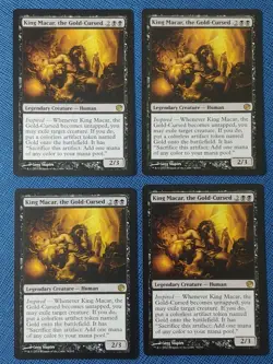 MTG 1x King Macar the Gold-Cursed NM Journey into Nyx (multi available) Magic - Image 2