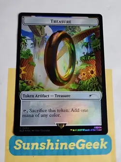 Treasure Token (2094) (Rainbow Foil) Sonic Secret Lair Drop Foil - Image 4