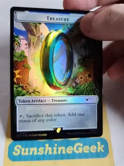 Treasure Token (2094) (Rainbow Foil) Sonic Secret Lair Drop Foil - Image 5