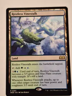 Restless Vinestalk - Wilds of Eldraine - Magic the Gathering MTG Nice! - Image 3