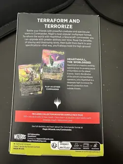 MTG - Edge of Eternities Commander Deck - World Shaper - SHIPS TODAY Magic - Image 2