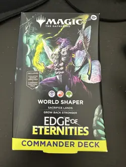 MTG - Edge of Eternities Commander Deck - World Shaper - SHIPS TODAY Magic - Image 3