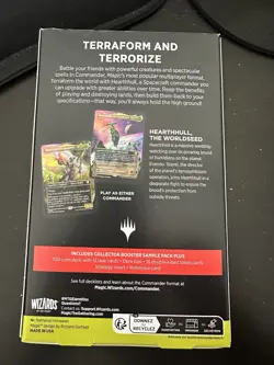 MTG - Edge of Eternities Commander Deck - World Shaper - SHIPS TODAY Magic - Image 4