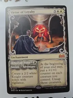 Virtue of Loyalty (Showcase) Wilds of Eldraine Regular - Image 2
