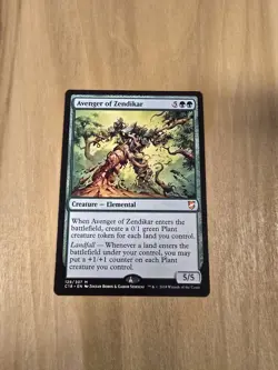 Avenger of Zendikar - #129/307 (NM) Commander 2018 C18 Magic MTG - Regular - Image 1