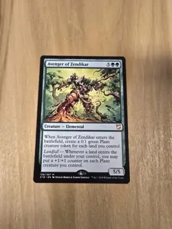Avenger of Zendikar - #129/307 (NM) Commander 2018 C18 Magic MTG - Regular - Image 3