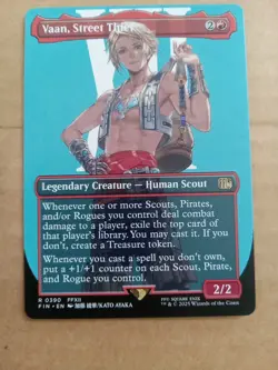 x1 Vaan, Street Thief - Borderless R MTG Final Fantasy M/NM, English MINT - Image 2