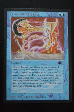 Magic The Gathering MTG TRANSMUTE ARTIFACT Antiquities LP Lightly Played - Image 3