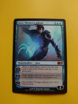 Jace, Memory Adept. M13 Mythic  Magic the Gathering Card. - Image 6