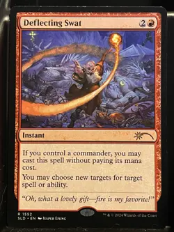 Deflecting Swat NM/M Jesper Ejsing Secret Lair MTG Magic EDH Red Staple Card - Image 2