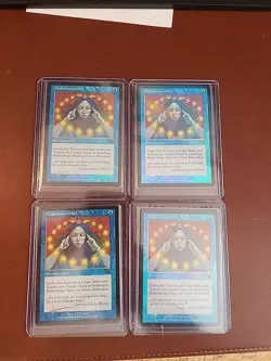 MTG Foil German Mercadian Masques Brainstorm Very rare Legacy staple - Image 1