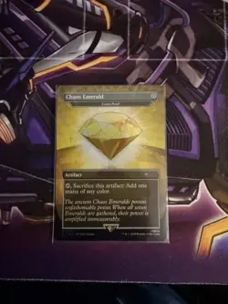 Chaos Emerald (Yellow)  7037 Foil Lotus Petal Sonic The Hedgehog Secret Lair - Image 5