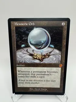 MTG Mesmeric Orb (Retro Frame) The Brothers' War M/NM - Image 2