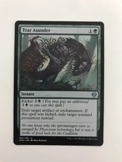 Tear Asunder MTG Magic the Gathering Card NM Near Mint DMU - Image 1
