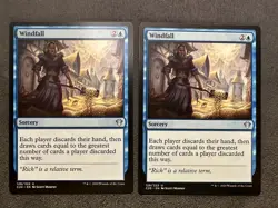 Windfall x2 (Pair) MINT Commander 2020 (C20) MTG Magic Ikoria - Image 5