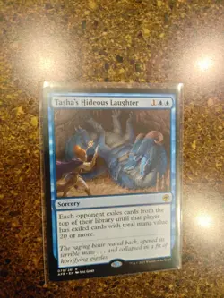 MTG Tasha's Hideous Laughter AFR # 078 - Unplayed - Rare - Raw - NM/M ! - Image 1