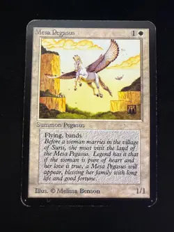 Magic The Gathering: Alpha Mesa Pegasus MTG Alpha - Image 4
