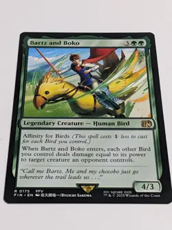 (4x) Bartz and Boko - Final Fantasy MTG (NM) - Image 1
