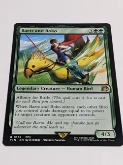 (4x) Bartz and Boko - Final Fantasy MTG (NM) - Image 3