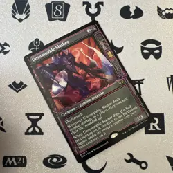 1x Unstoppable Slasher, Showcase Art Foil, Duskmourn, MTG NM - Image 4