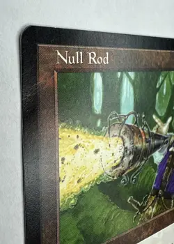 Magic the Gathering Weatherlight Null Rod Regular Card Bent Corner -Reserve List - Image 8