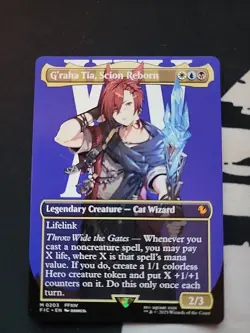 G'raha Tia, Scion Reborn (Borderless) Commander: Final Fantasy Regular - Image 3
