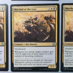 x3 MISPRINT Marshal of the Lost - NM - MTG Magic the Gathering - Image 7