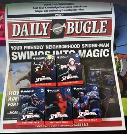 SDCC 2025 Magic The Gathering Spider-Man Welcome Deck COMPLETE SET & Play Mat - Image 6