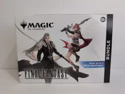 Magic: The Gathering Final Fantasy Bundle WOTC 9 Play Booster New/Sealed In Hand - Image 1