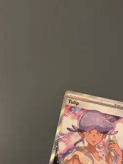 Pokemon TCG Paradox Rift: Tulip 244/182 Ultra Rare Full Art Trainer Card - NM - Image 12