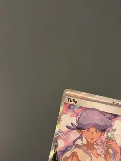 Pokemon TCG Paradox Rift: Tulip 244/182 Ultra Rare Full Art Trainer Card - NM - Image 2