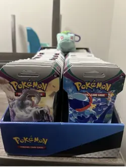 (36 Packs) SLEEVED Pokemon TCG: Scarlet & Violet Paldea Evolved Booster PACKS - Image 5