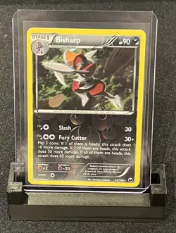 Pokémon Bisharp 72/108 #72 Dark Explorers Reverse Holo Rare 2012 NM/M - Image 1