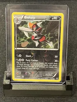 Pokémon Bisharp 72/108 #72 Dark Explorers Reverse Holo Rare 2012 NM/M - Image 3