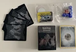 Pokemon TCG Burning Shadows Sleeves Dice Dividers Counters Energy Sealed Bundle - Image 1
