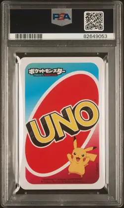 PSA 10 GEM MINT Japanese Pikachu UNO Yellow 0 Pokémon Trading Card Game 2020 - Image 5