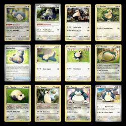 12x Snorlax Lot 131.0 Sword Shield Vivid Voltage Pokemon Cards Collection Set - Image 1
