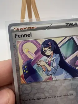 Fennel 082/086 Reverse Holo Pokemon TCG SV: Black Bolt NM/MINT - Image 18