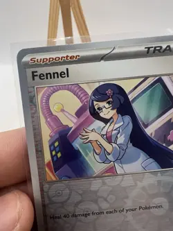 Fennel 082/086 Reverse Holo Pokemon TCG SV: Black Bolt NM/MINT - Image 19