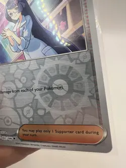 Fennel 082/086 Reverse Holo Pokemon TCG SV: Black Bolt NM/MINT - Image 7