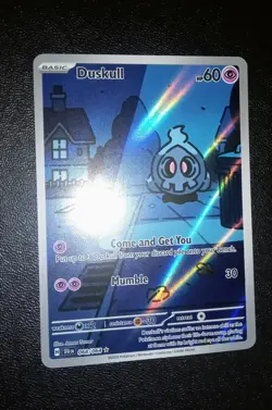 Pokémon TCG Duskull Illustration Rare Card 068/064 Shrouded Fable Holofoil - Image 10