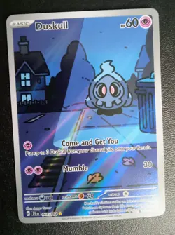 Pokémon TCG Duskull Illustration Rare Card 068/064 Shrouded Fable Holofoil - Image 2