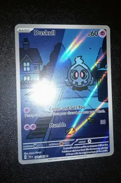 Pokémon TCG Duskull Illustration Rare Card 068/064 Shrouded Fable Holofoil - Image 4