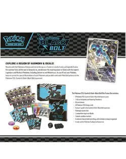 Pokemon TCG Black Bolt ETB Elite Trainer Box New Sealed In Hand ✅🚚 - Image 2