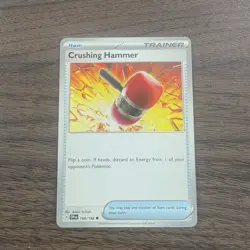 Crushing Hammer 168/198 NM Pokemon Card Scarlet & Violet 2023 Item Common - Image 3