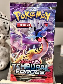 Pokémon TCG Scarlet and Violet Temporal Forces Booster Pack. Sealed - Image 1